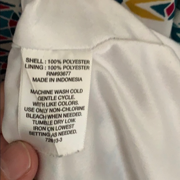 Geometric pattern dress - Picture 4 of 7